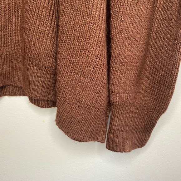 DANIELLE BERNSTEIN WEWOREWHAT Woman's size large L XL oversized shrug sweater - Picture 7 of 11